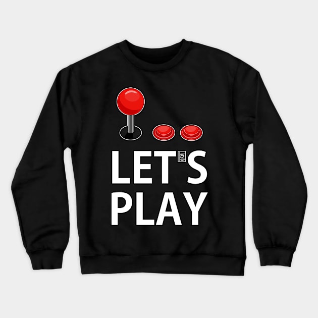 Let's play Crewneck Sweatshirt by karlangas